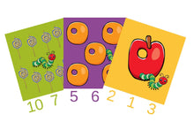 Load image into Gallery viewer, Caterpillar Count n Clip Cards (Age: 3 years+)
