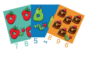 Caterpillar Count n Clip Cards (Age: 3 years+)